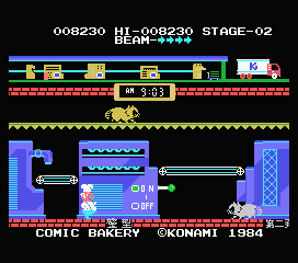 Comic Bakery screenshot 3 for Colecovision